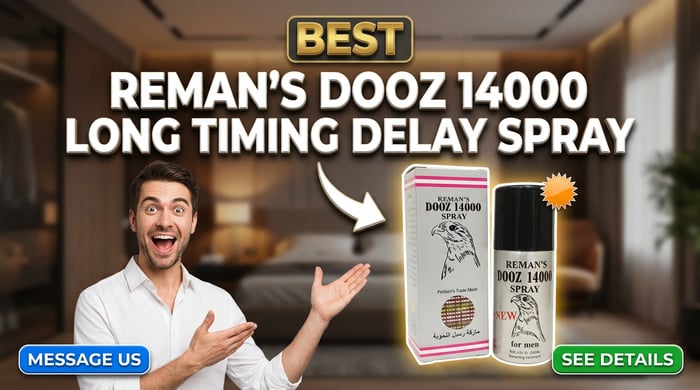 Reman's Dooz 14000 Spray – আত্মবিশ্বাস ফিরিয়ে আনুন সহজেই image