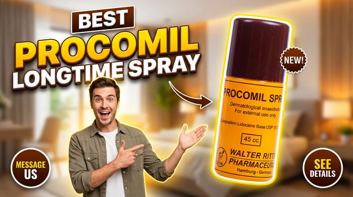 প্রোকোমিল লংটাইম স্প্রে – আত্মবিশ্বাস ফিরিয়ে আনুন আজই image